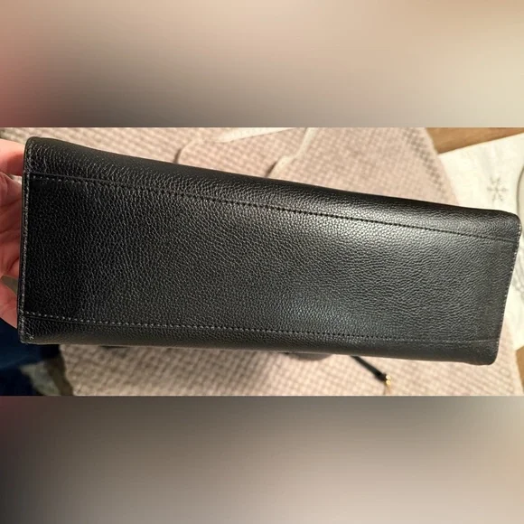 Marc Jacobs Black Tote with Gold Accents - Picture 6 of 8